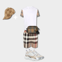 Outfit Burberry + Casquette Offerte