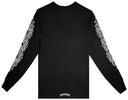 T-Shirt Manche Longue Chrome Heart Noir