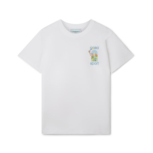 T-Shirt Casablanca Afro Cubism Tennis Club