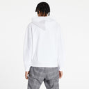 Sweat zippé CDG Avec Capuche Blanc
