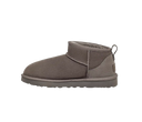 UGG Femme Botte Classic Ultra Mini Gris