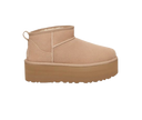 UGG Botte Classic Ultra Mini à plateforme Beige