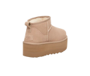 UGG Botte Classic Ultra Mini à plateforme Beige