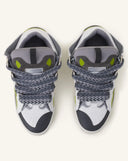 Lanvin Curb Gris Et Vert