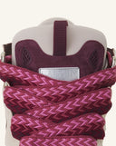 Lanvin Curb Beige Et Bordeaux