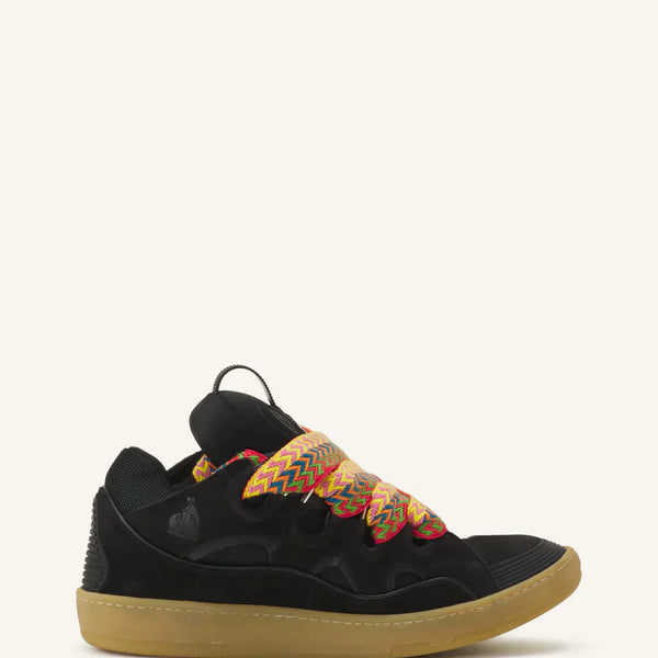 Lanvin Curb Noir Et Multicolore