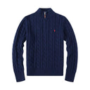 Quarter Zip Ralph Lauren Bleu Marine