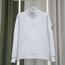 Gilet C.P Company Zip Quarter Gris