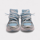 GEL-1130 Denim Pure Silver - Double Laces