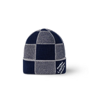 Bonnet et Écharpe Damier Heritage Bleu