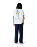 T-Shirt Casablanca La Colonne Blanc