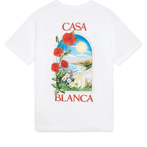 T-Shirt Casablanca LA DAYS Blanc
