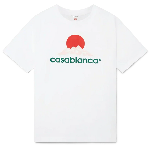 T-Shirt Casablanca Montage Blanc