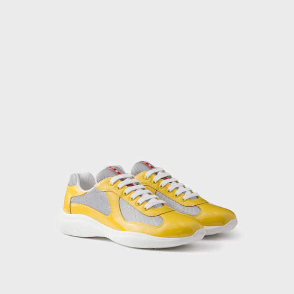 Sneakers Prada America’s Cup Jaune