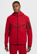 Nike Tech Fleece Zippé Rouge