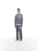 Pull CB Logo Knit Gris