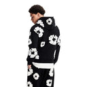 Pull Denim Tears The Cotton Wreath Noir Et Blanc