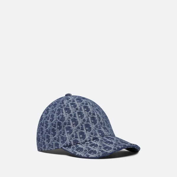 Dior Casquette Oblique Bleu