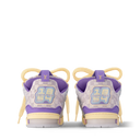 LV Skate Logo Incrusté Violet Et Multicolore