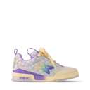 LV Skate Logo Incrusté Violet Et Multicolore