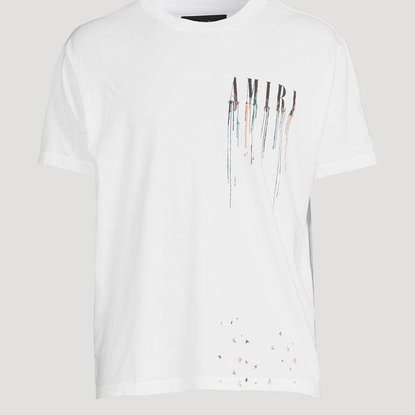 T-Shirt Amiri Blanc Et Multicolore