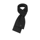 Bonnet et Écharpe Neo Petit Damier Noir