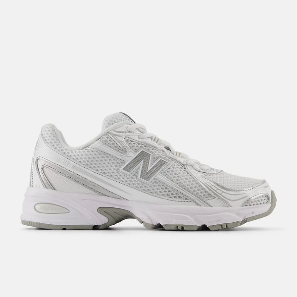 New Balance 740 Argent Et Blanc
