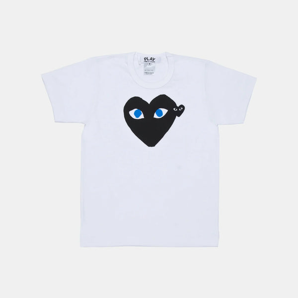 T-Shirt CDG Blanc Bleu Et Noir